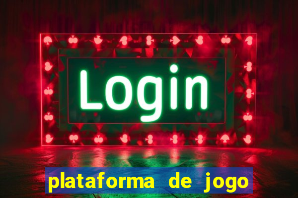 plataforma de jogo nova pagando